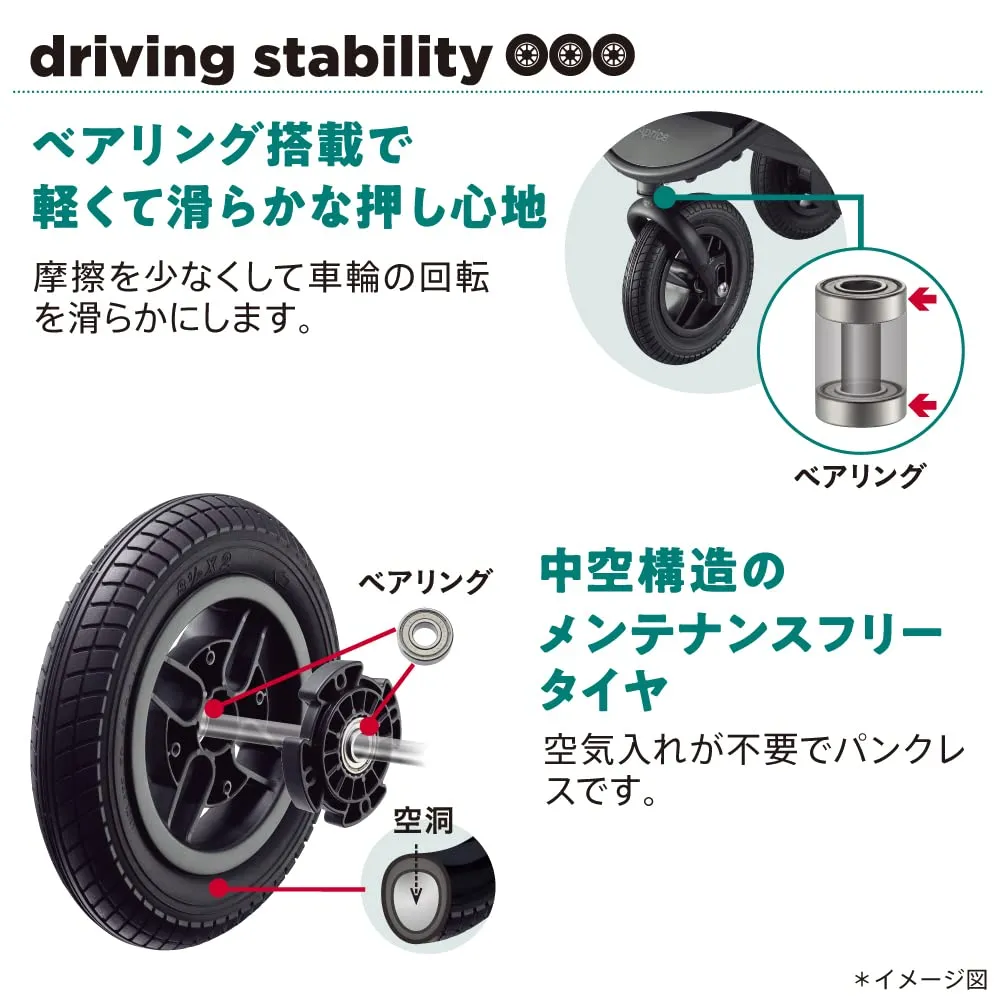 アップリカ スムーヴプレシャスAB ベビーカー 3輪ハイシート
