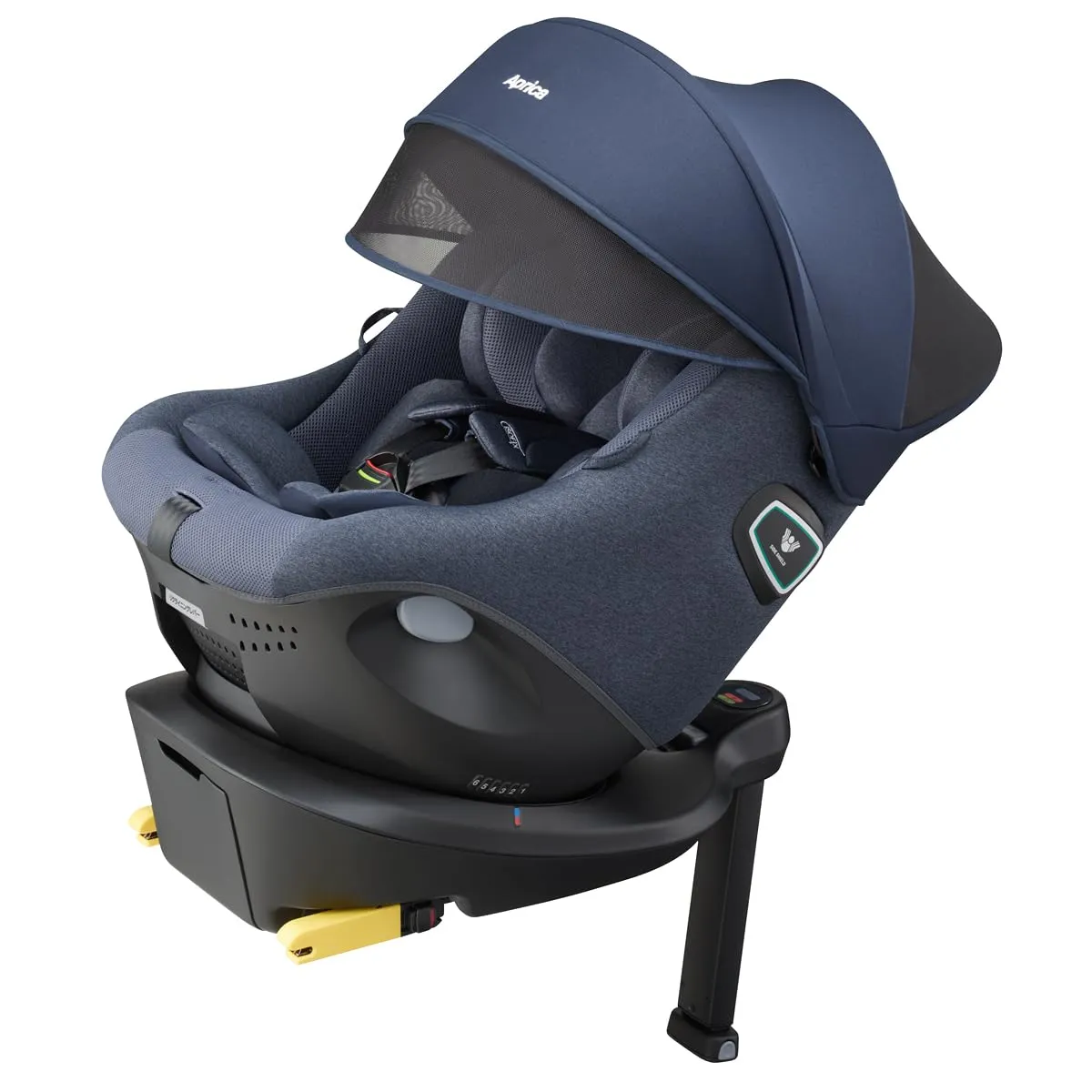 アップリカ クルリラプライト 回転式チャイルドシート ISOFIX R129適合