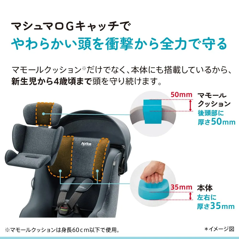 Aprica クルリラ プラス ライト AB チャイルドシート 回転式