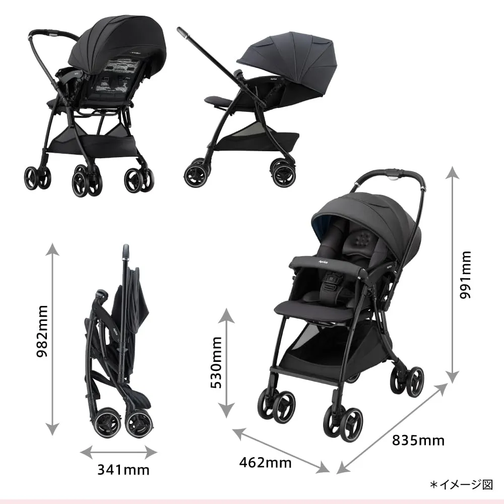 Aprica ラクーナクッションAG 2197396 ベビーカー 軽量オート4輪