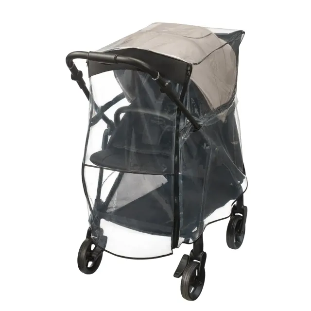 Aprica レインカバー タイプ5 ベビーカー用 ブラック ルーチェフリー対応