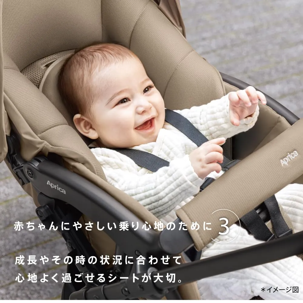 アップリカ ラクーナクッション AI A型ベビーカー オート4輪両対面