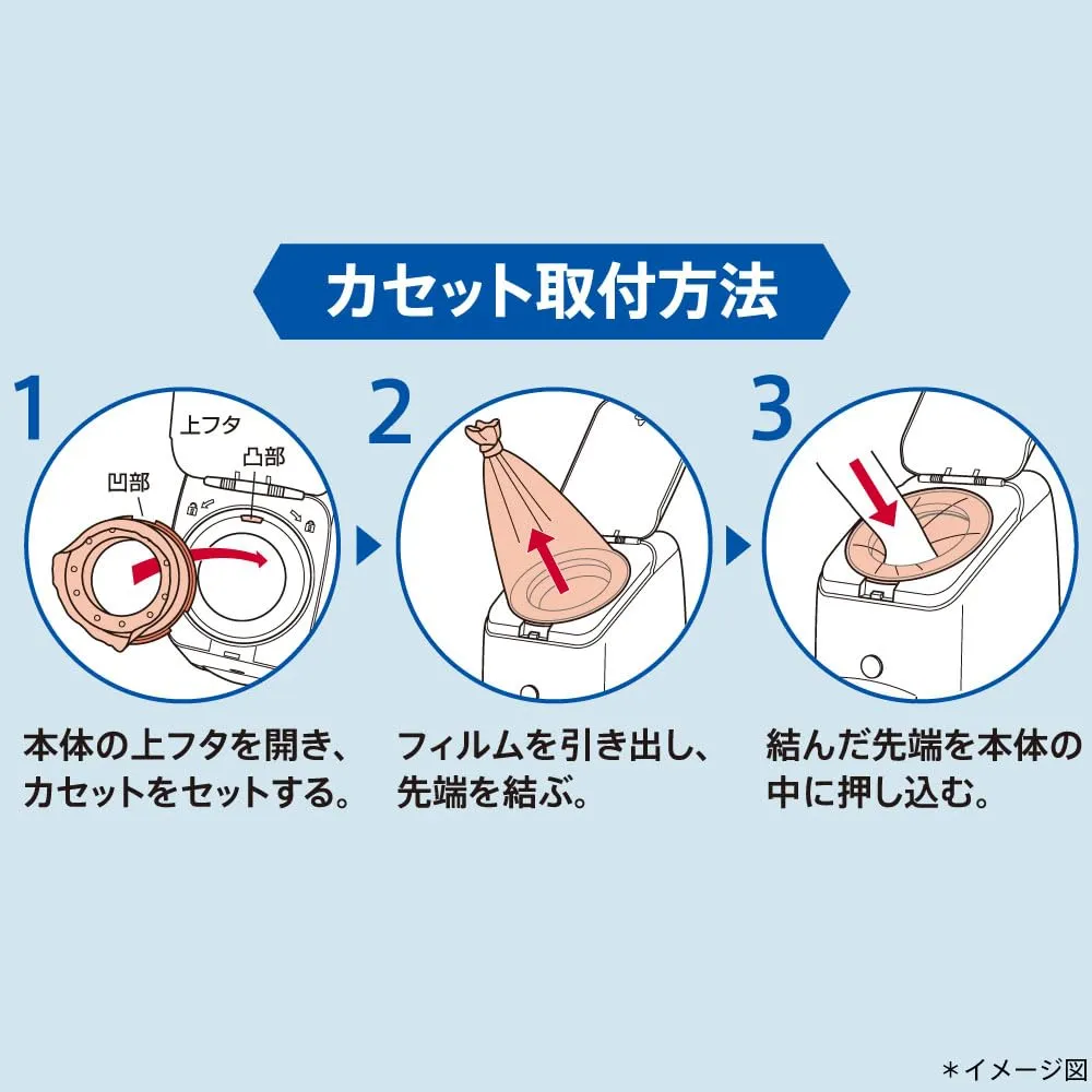 Aprica ニオイポイ共通カセット おむつポット用 消臭フィルム