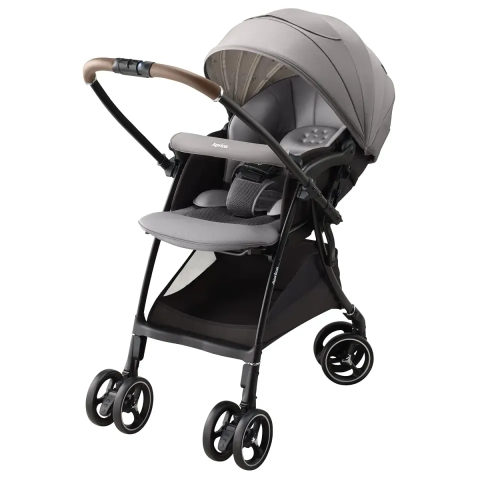 Aprica ラクーナクッション AF A型ベビーカー 両対面 ベージュ
