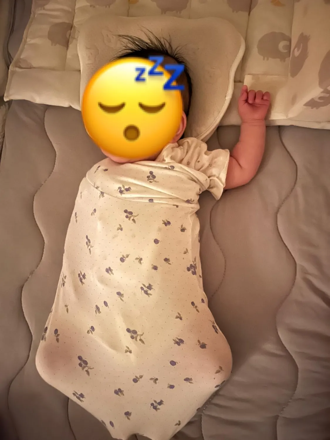 Konny Newborn ぐっすりスワドルポーチ おくるみ 袋型 バンブー