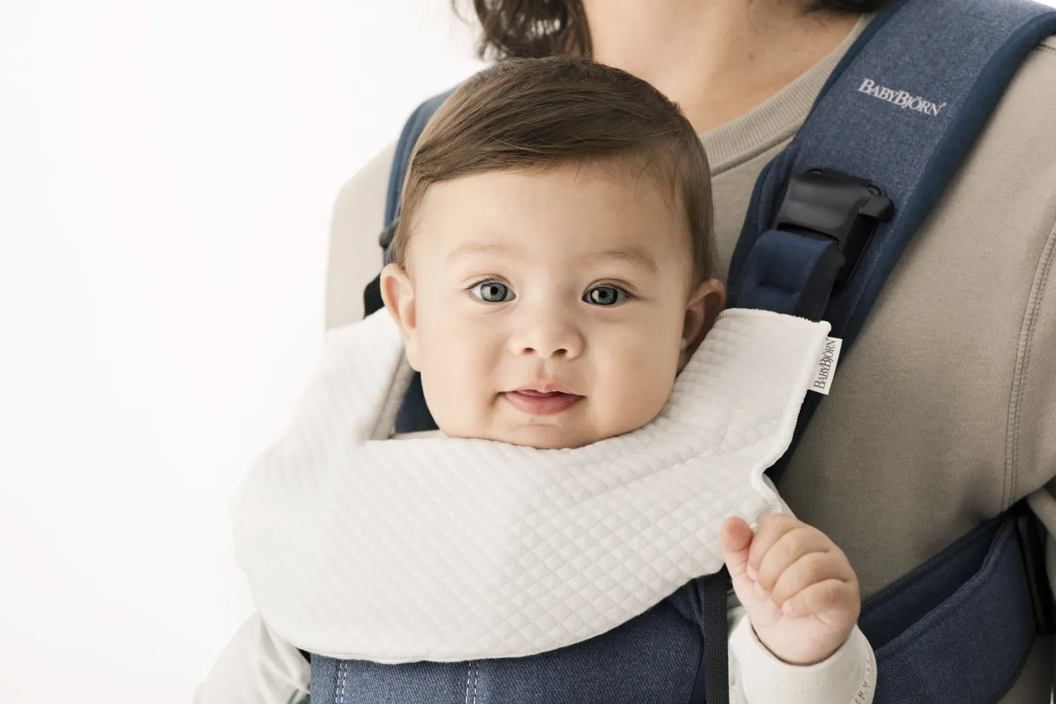 BabyBjörn 抱っこ紐ONE用 ティージングスタイ ホワイト